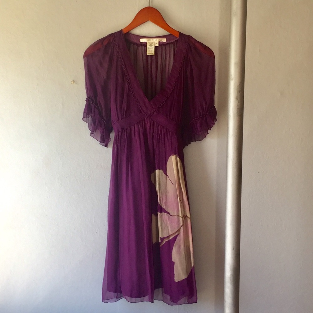 Max Studio 100% Silk Dress